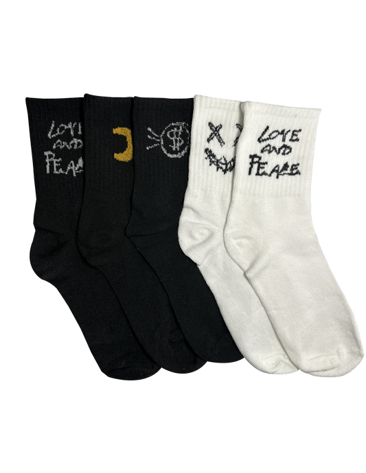 Pack 5 pares Devil’s – Algodón, frescura y actitud en cada paso